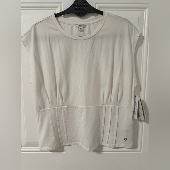GUESS KARMEN CINCHED SLEEVELESS CORSET TOP, XL NWT - Picture 5 of 10